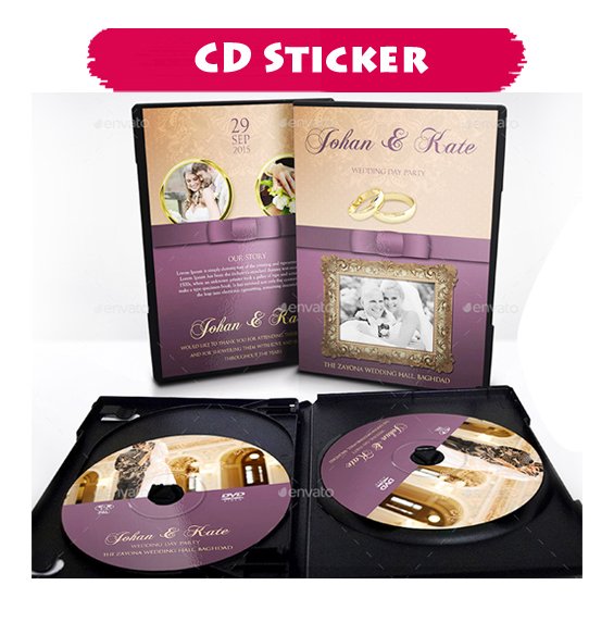 CD Sticker Printing